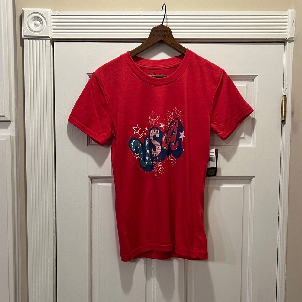 Red USA Graphic T-Shirt